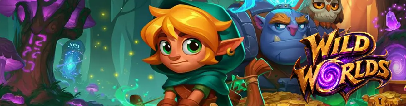 Wild worlds slot Banner 1